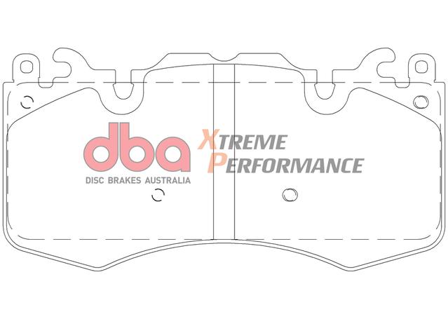 DBA Xtreme Performance Brake Pad Set Front DB2204XP
