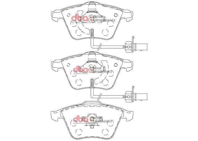 DBA Xtreme Performance Brake Pad Set Front DB2210XP