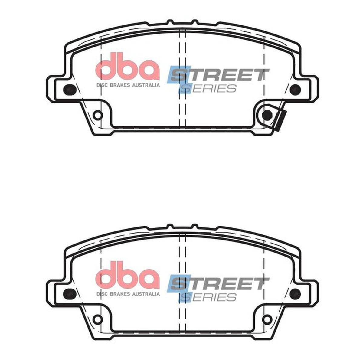 DBA Street Series Brake Pad Set Front DB2212SS