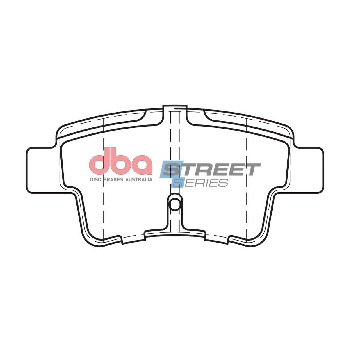 DBA Street Series Brake Pad Set Rear DB2220SS