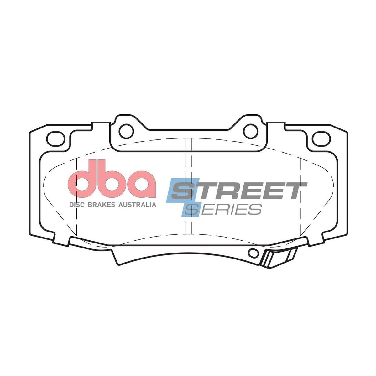 DBA Street Series Brake Pad Set Front DB2221SS