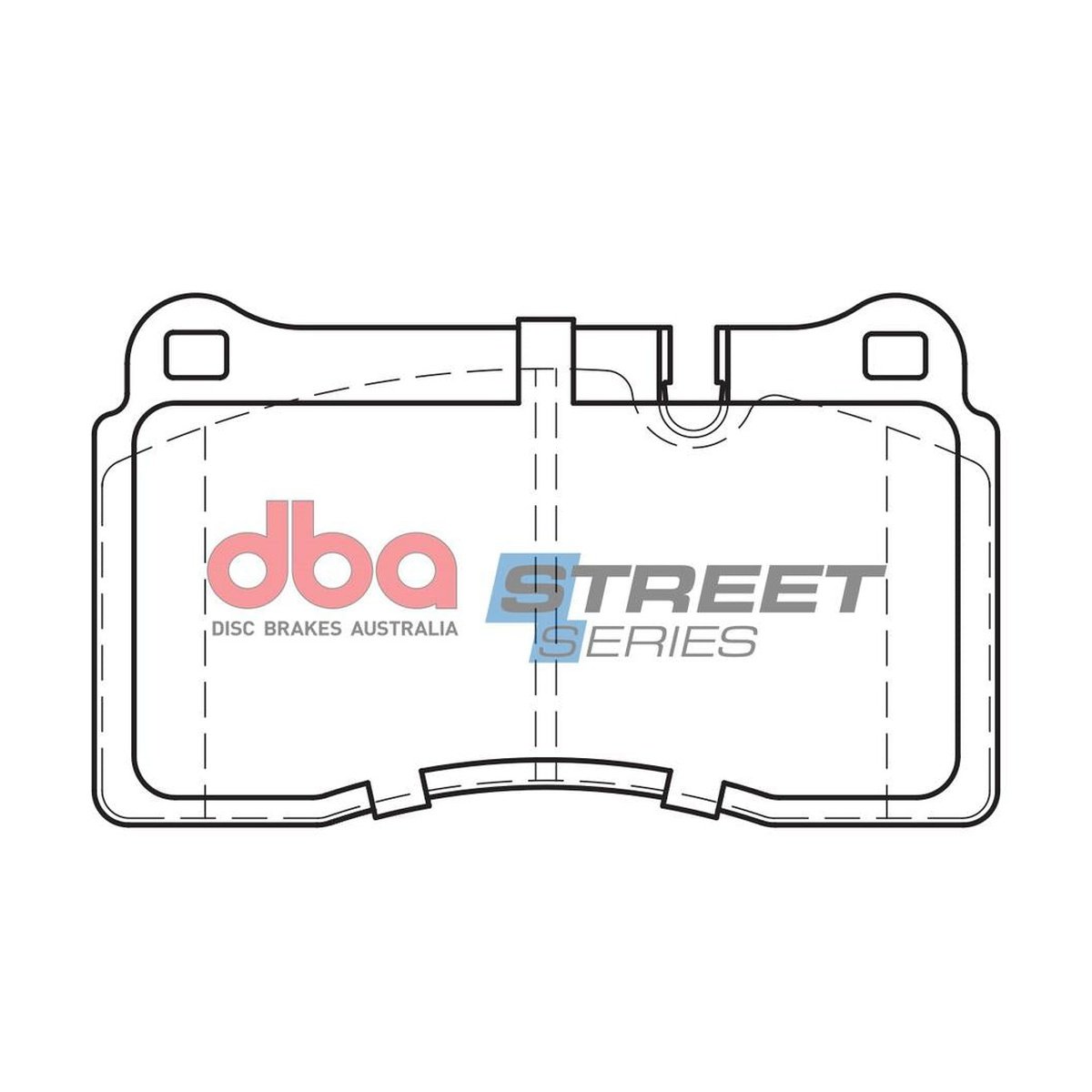 DBA Street Series Brake Pad Set Front DB2228SS