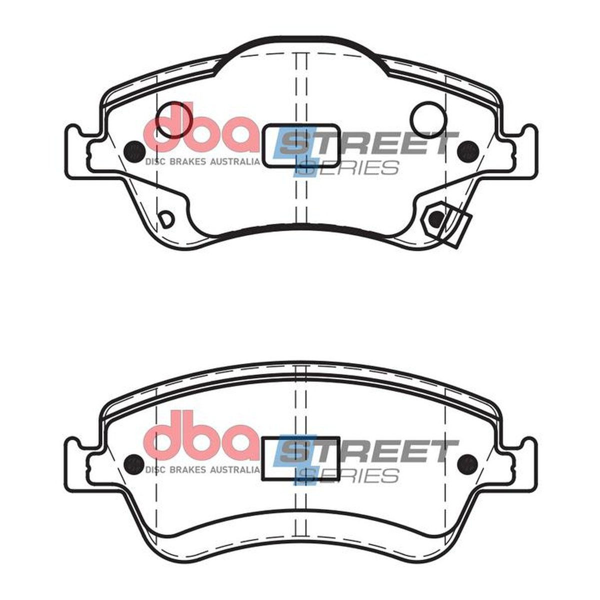 DBA Street Series Brake Pad Set Front DB2230SS