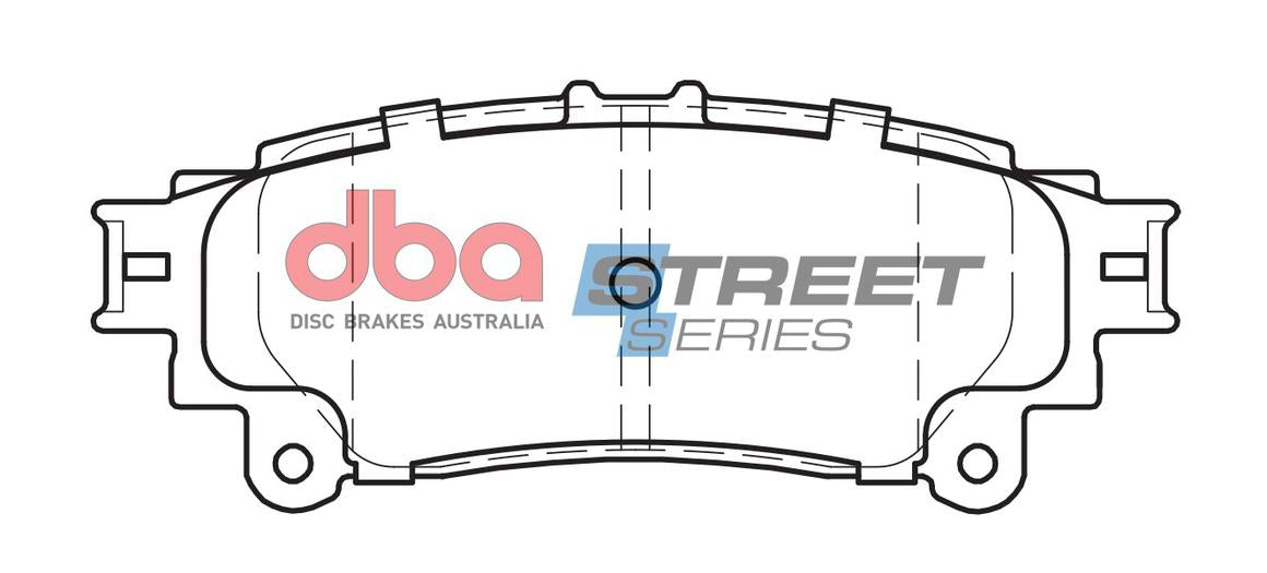 DBA Street Series Brake Pad Set Rear DB2245SS