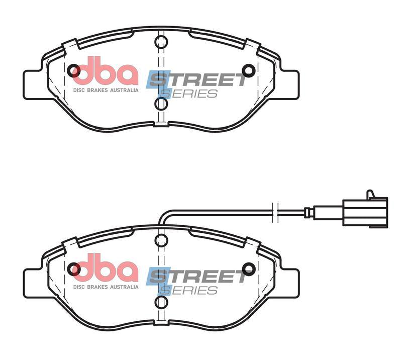 DBA Street Series Brake Pad Set Front DB2247SS