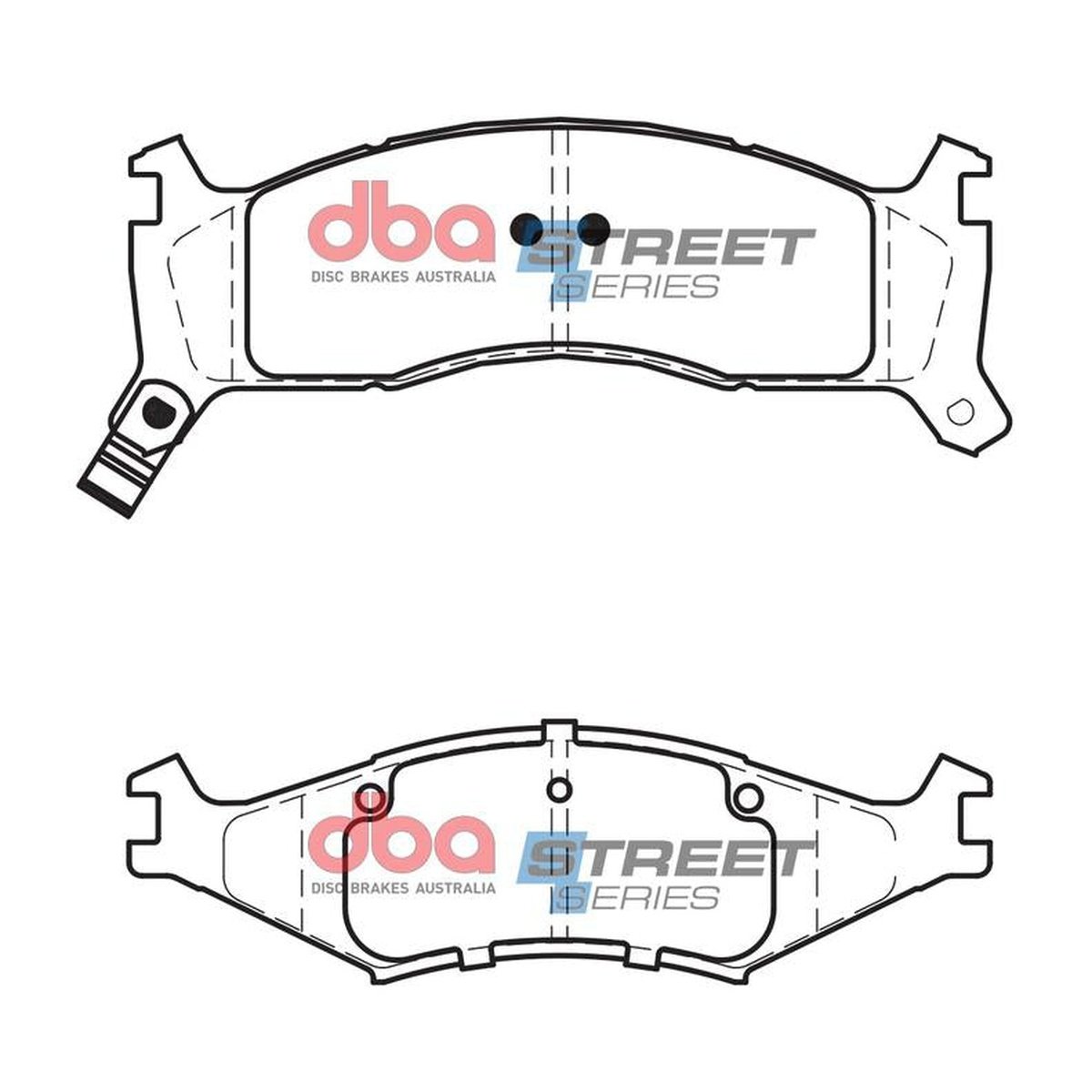 DBA Street Series Brake Pad Set Front DB2248SS