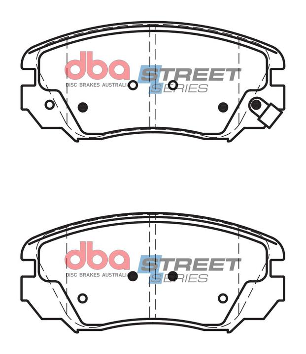 DBA Street Series Brake Pad Set Front DB2265SS