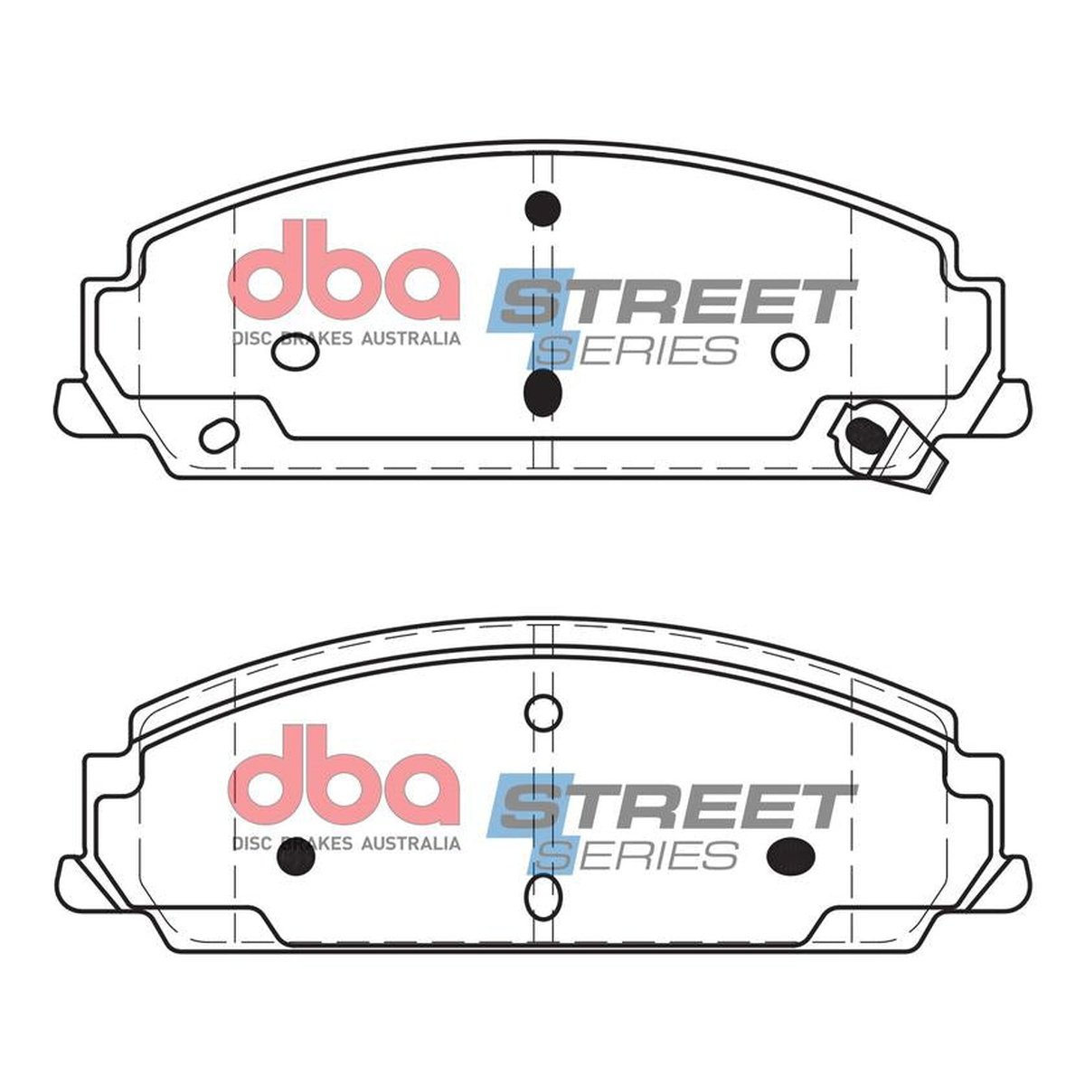 DBA Street Series Brake Pad Set Front DB2266SS