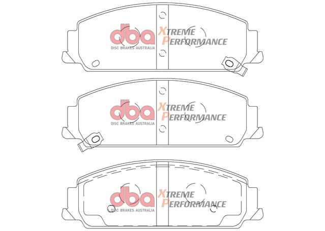 DBA Xtreme Performance Brake Pad Set Front DB2266XP