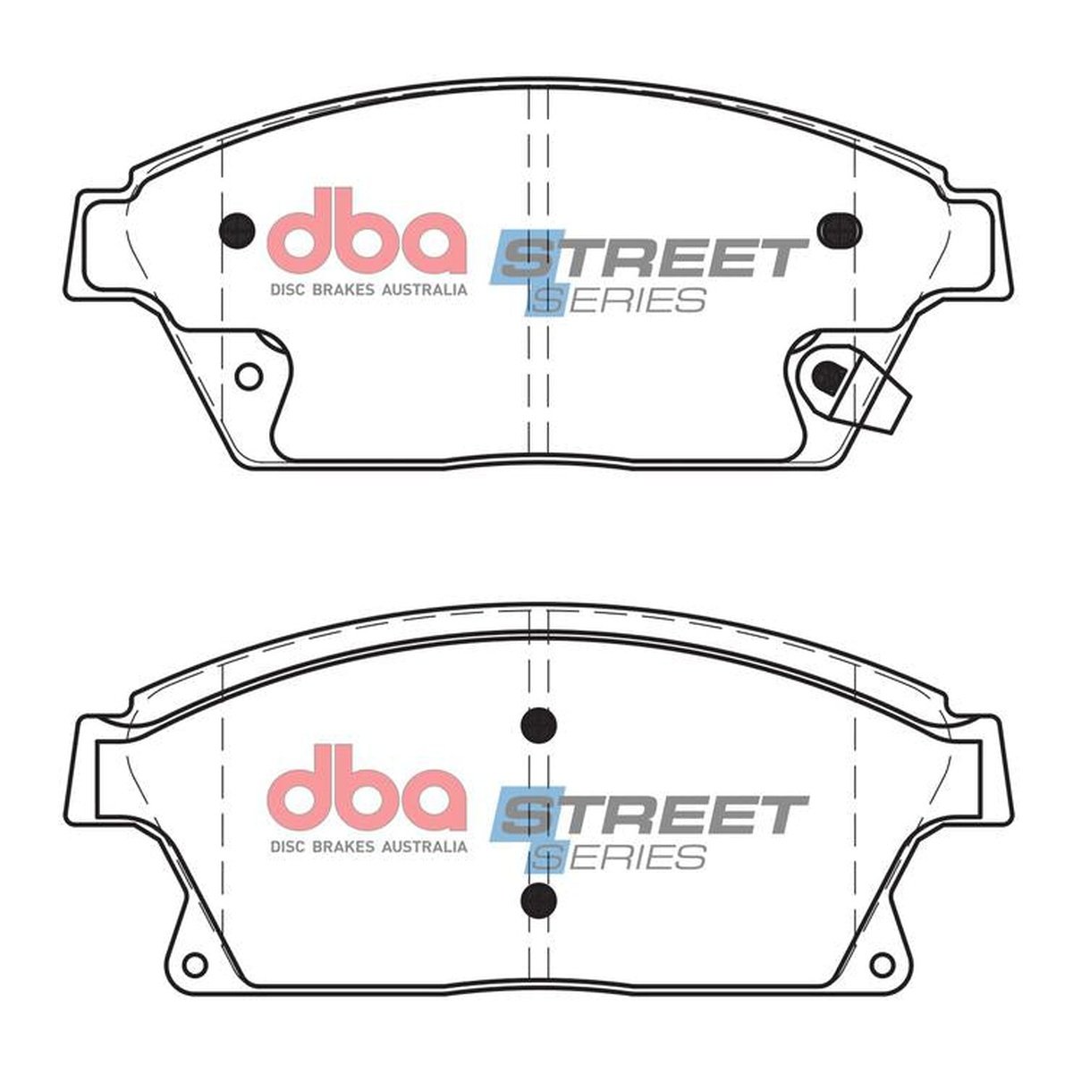 DBA Street Series Brake Pad Set Front DB2268SS