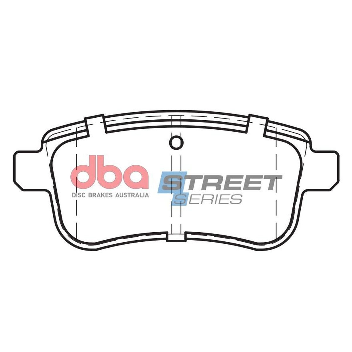 DBA Street Series Brake Pad Set Rear DB2277SS