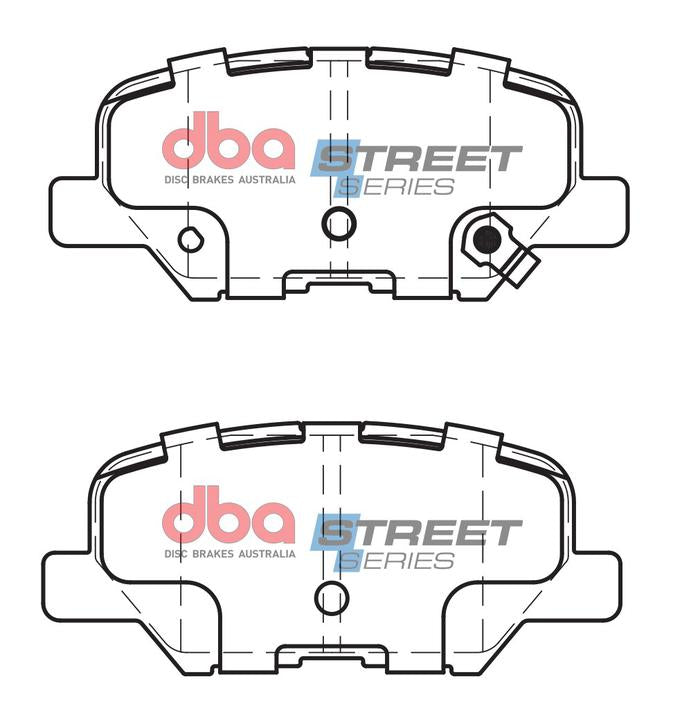 DBA Street Series Brake Pad Set Rear DB2294SS