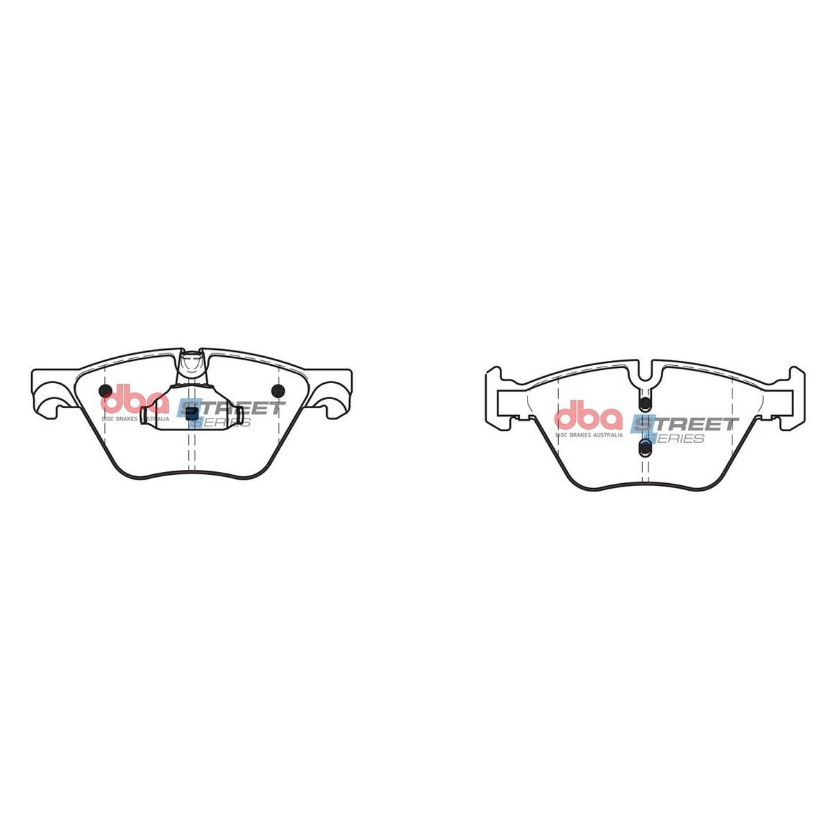 DBA Street Series Brake Pad Set Front DB2295SS