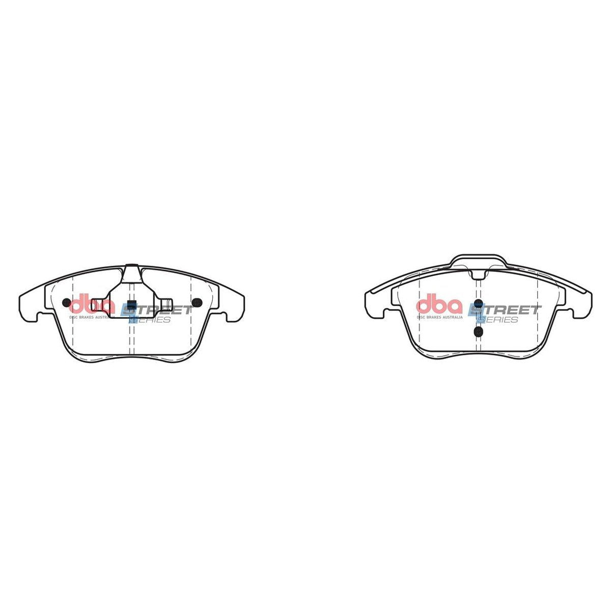 DBA Street Series Brake Pad Set Front DB2296SS