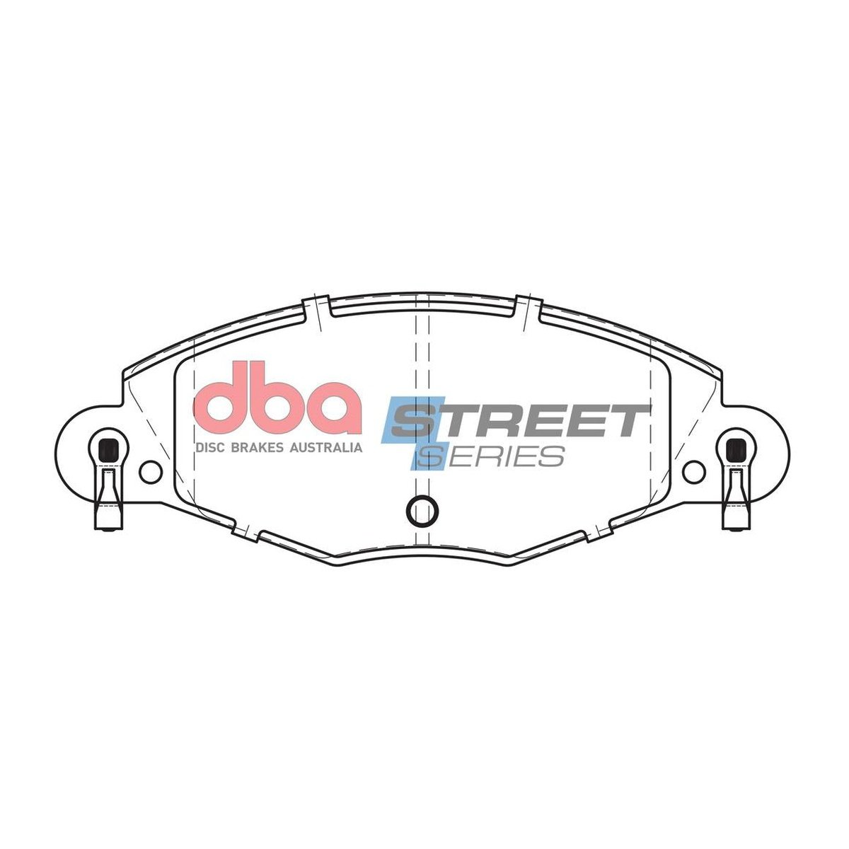 DBA Street Series Brake Pad Set Front DB2298SS