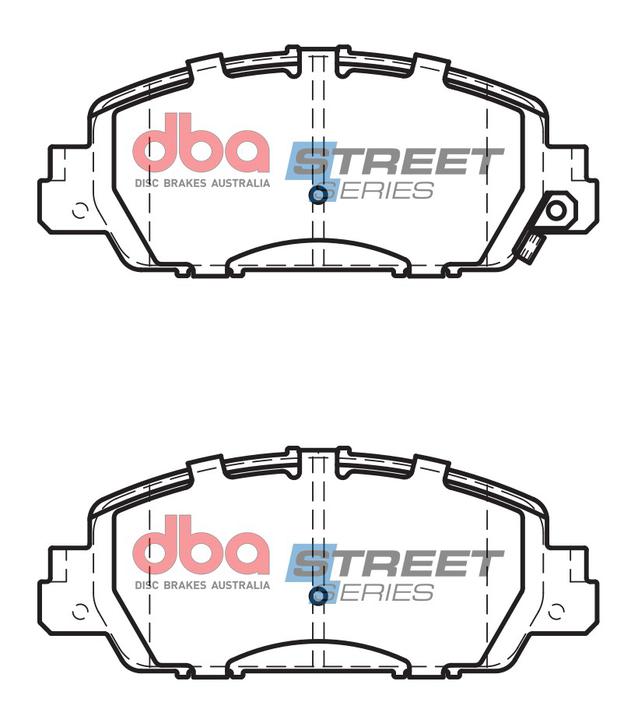 DBA Street Series Brake Pad Set Front DB2304SS