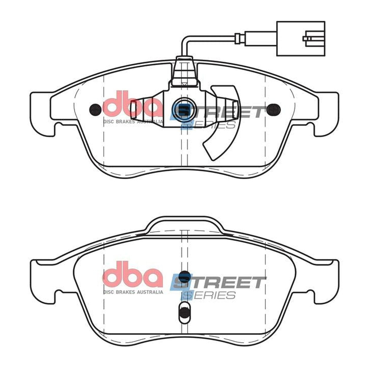 DBA Street Series Brake Pad Set Front DB2312SS