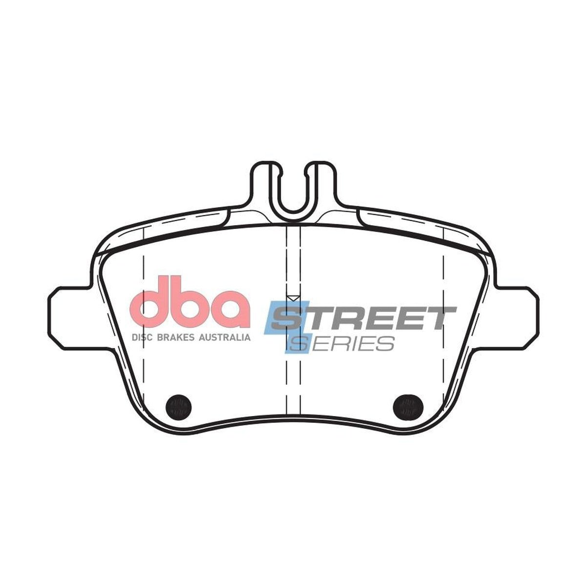 DBA Street Series Brake Pad Set Rear DB2318SS