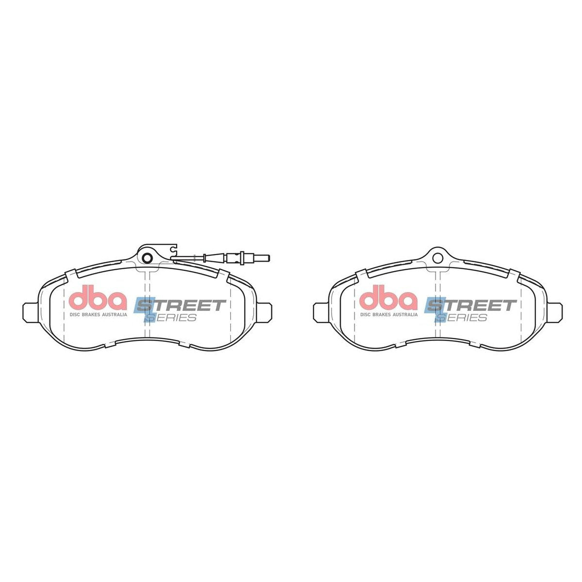DBA Street Series Brake Pad Set Front DB2326SS