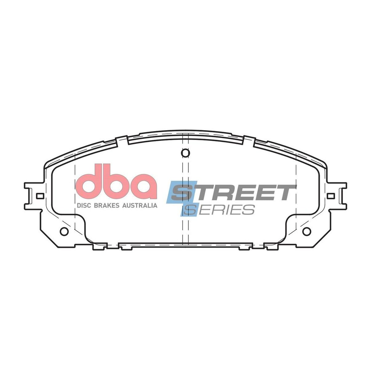 DBA Street Series Brake Pad Set Front DB2337SS