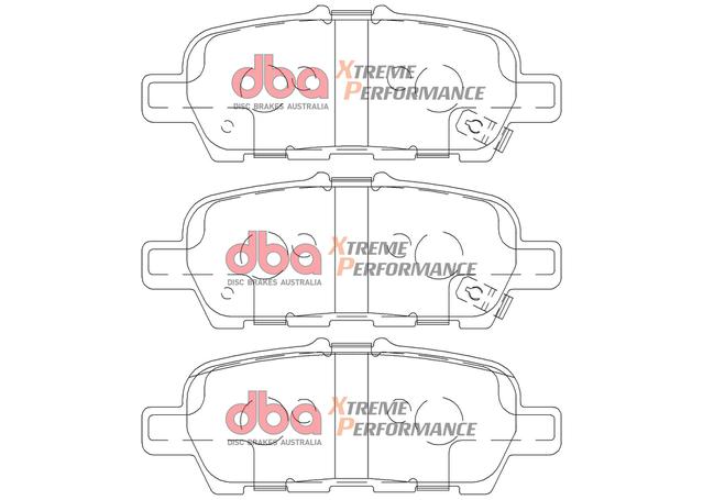 DBA Xtreme Performance Brake Pad Set Rear DB2340XP