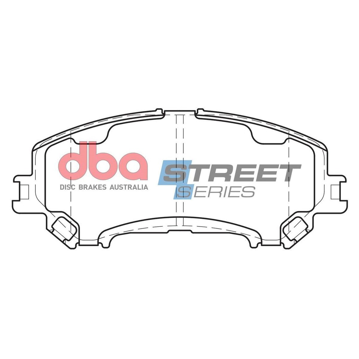 DBA Street Series Brake Pad Set Front DB2345SS