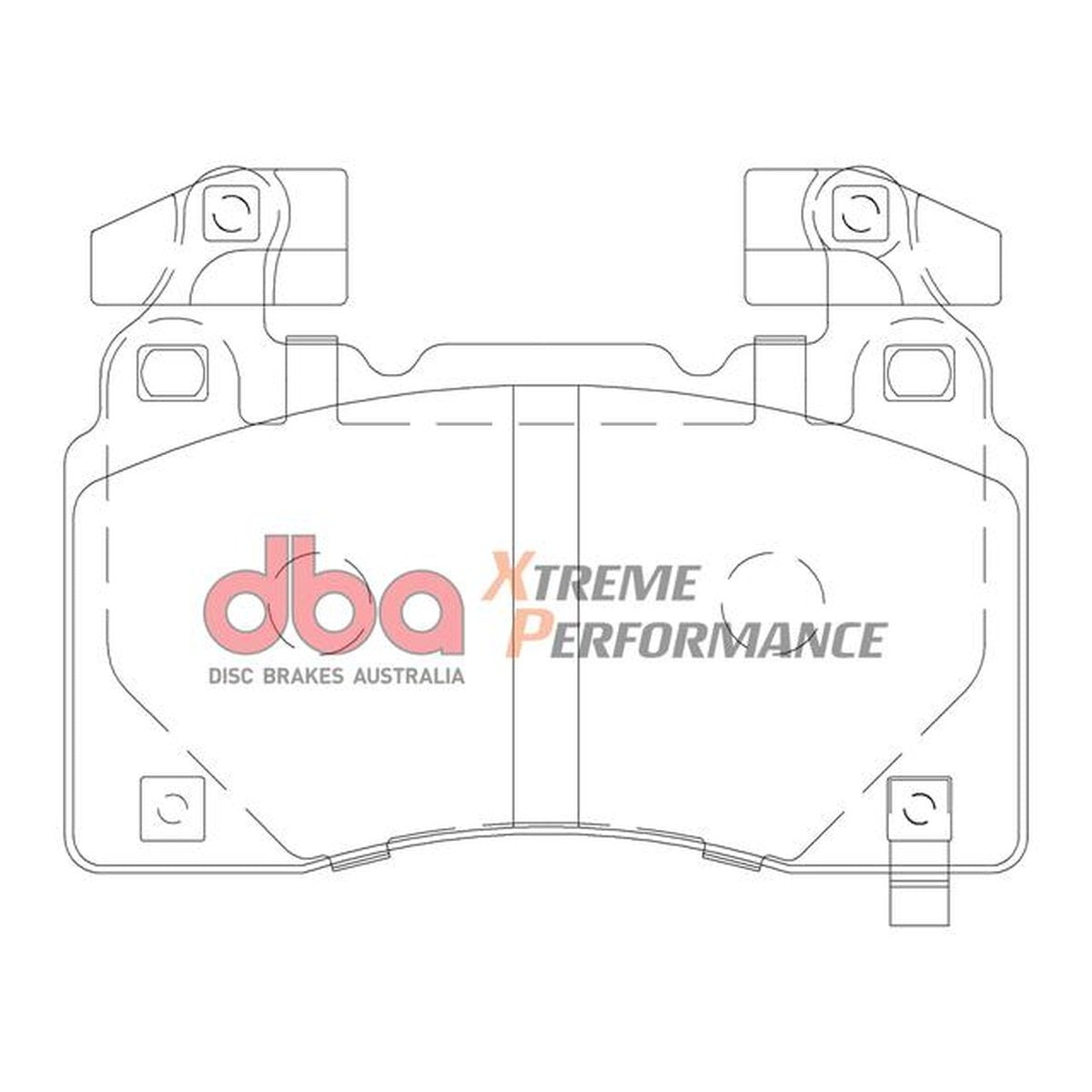 DBA Xtreme Performance Brake Pad Set Front DB2358AXP