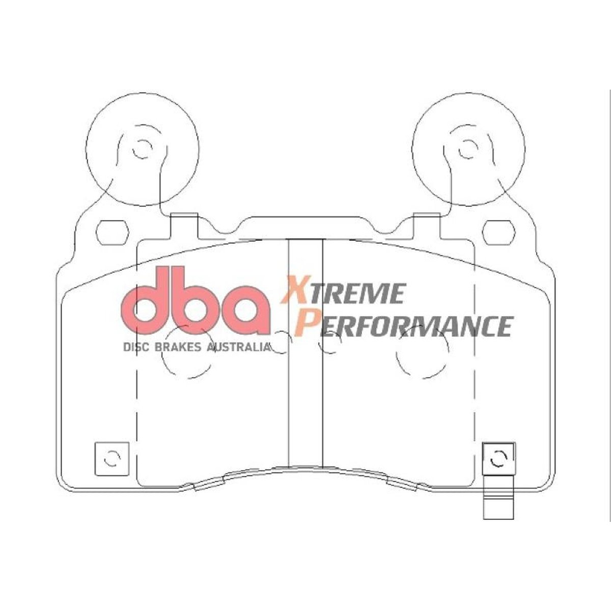 DBA Xtreme Performance Brake Pad Set Front DB2358XP