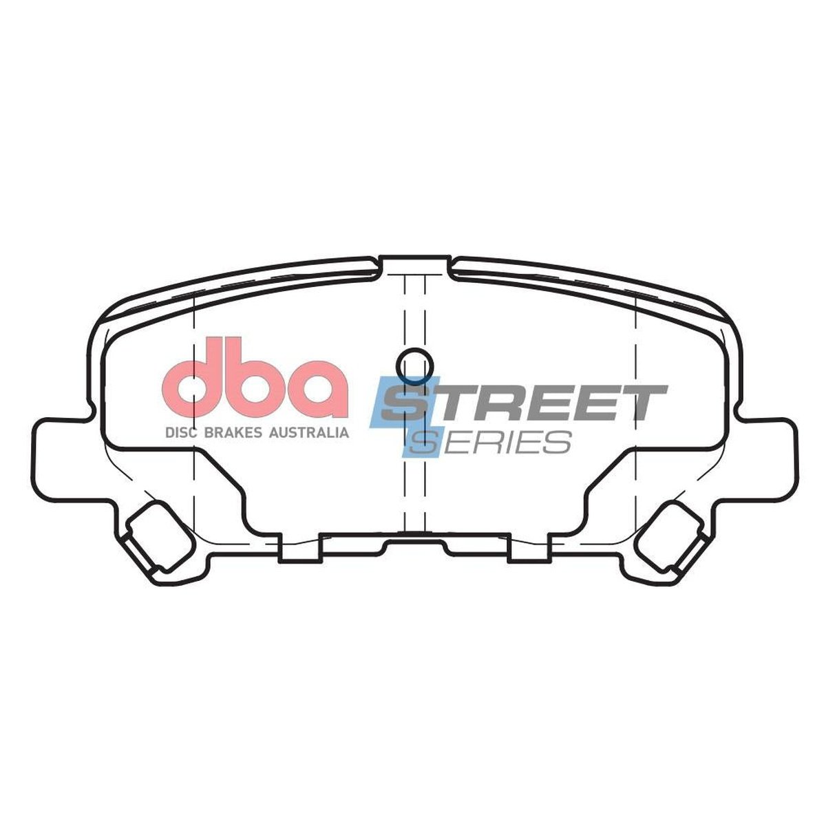 DBA Street Series Brake Pad Set Rear DB2368SS