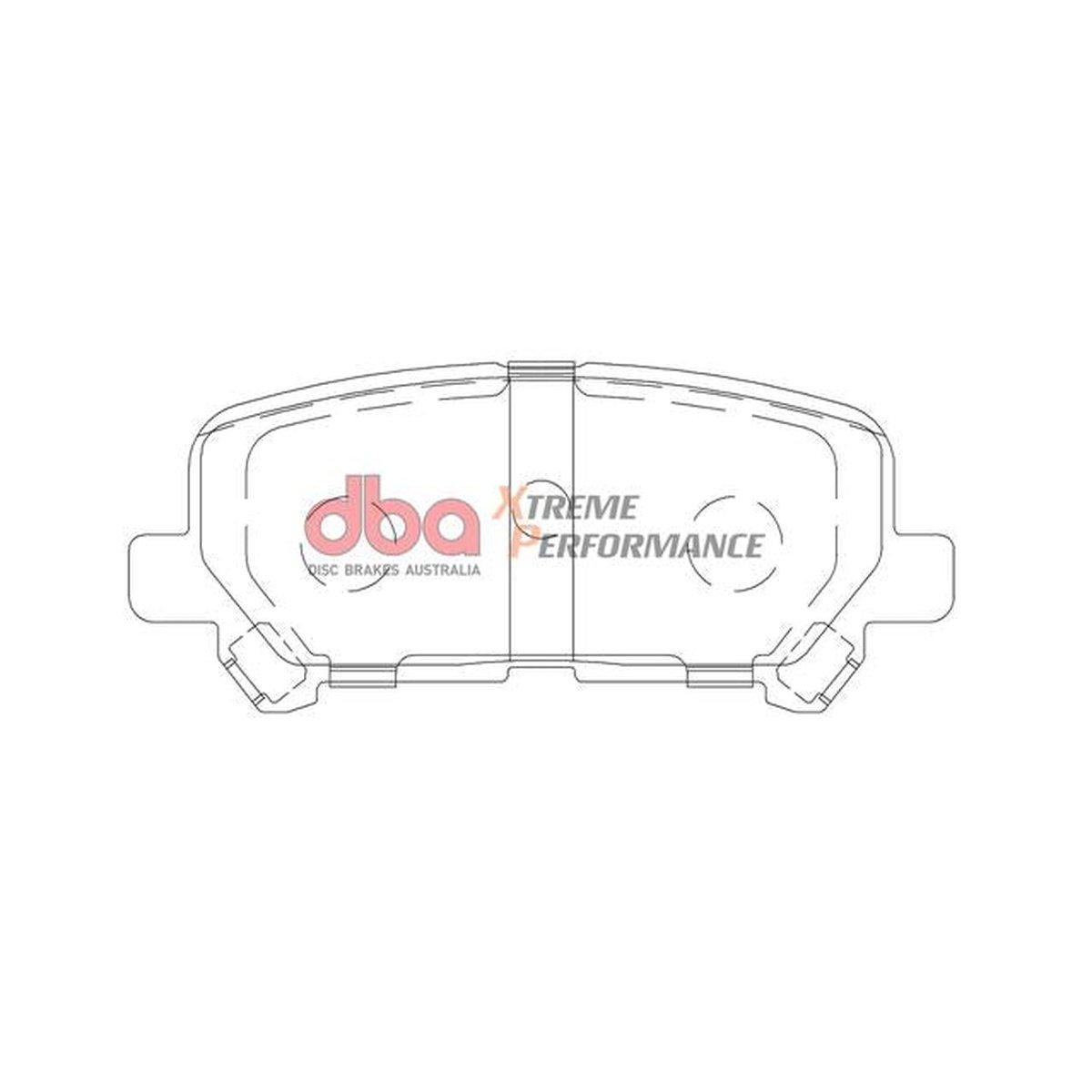 DBA Xtreme Performance Brake Pad Set Rear DB2368XP