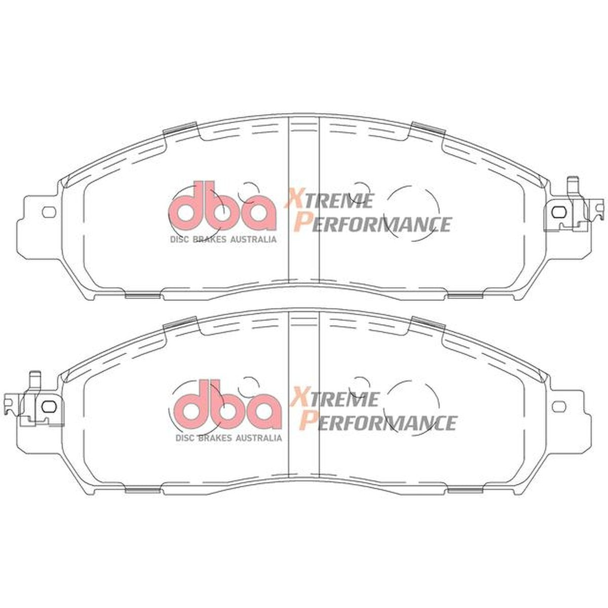 DBA Xtreme Performance Brake Pad Set Front DB2374XP