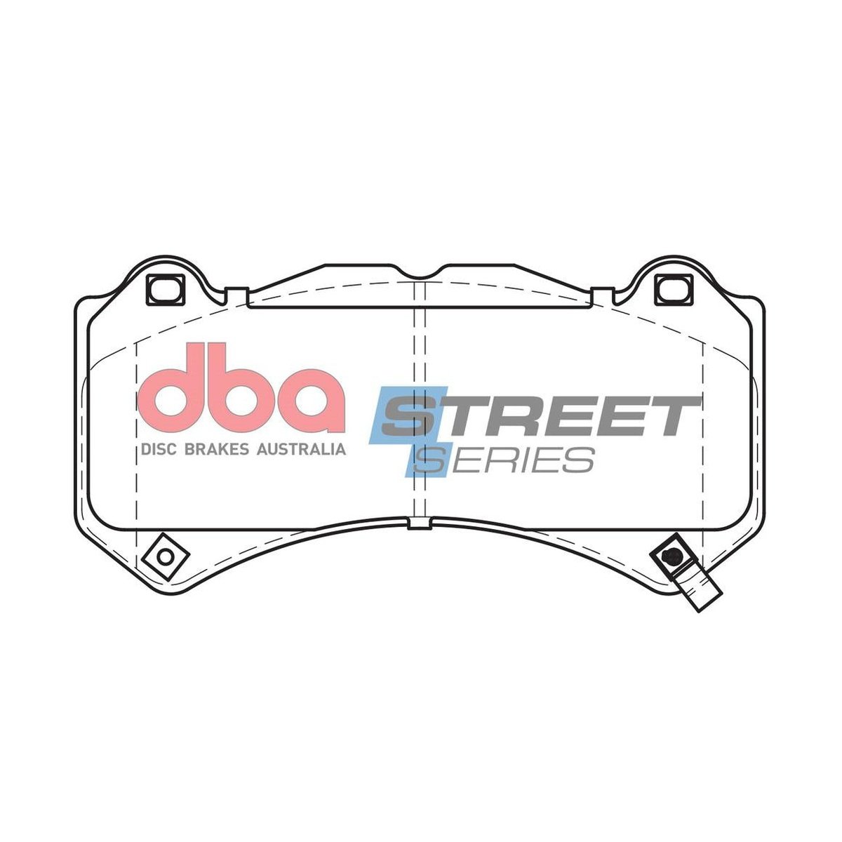 DBA Street Series Brake Pad Set Front DB2375SS
