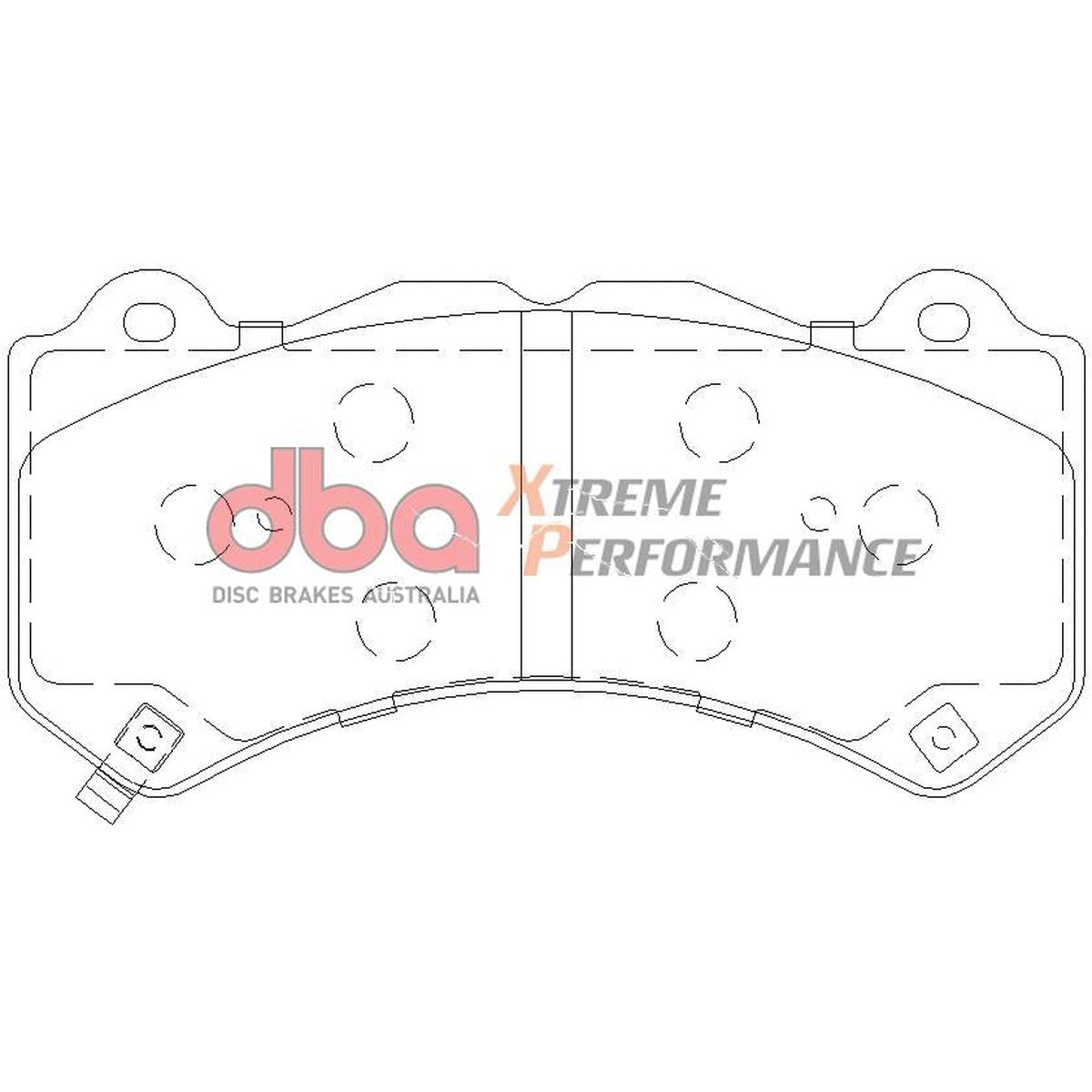 DBA Xtreme Performance Brake Pad Set Front DB2375XP