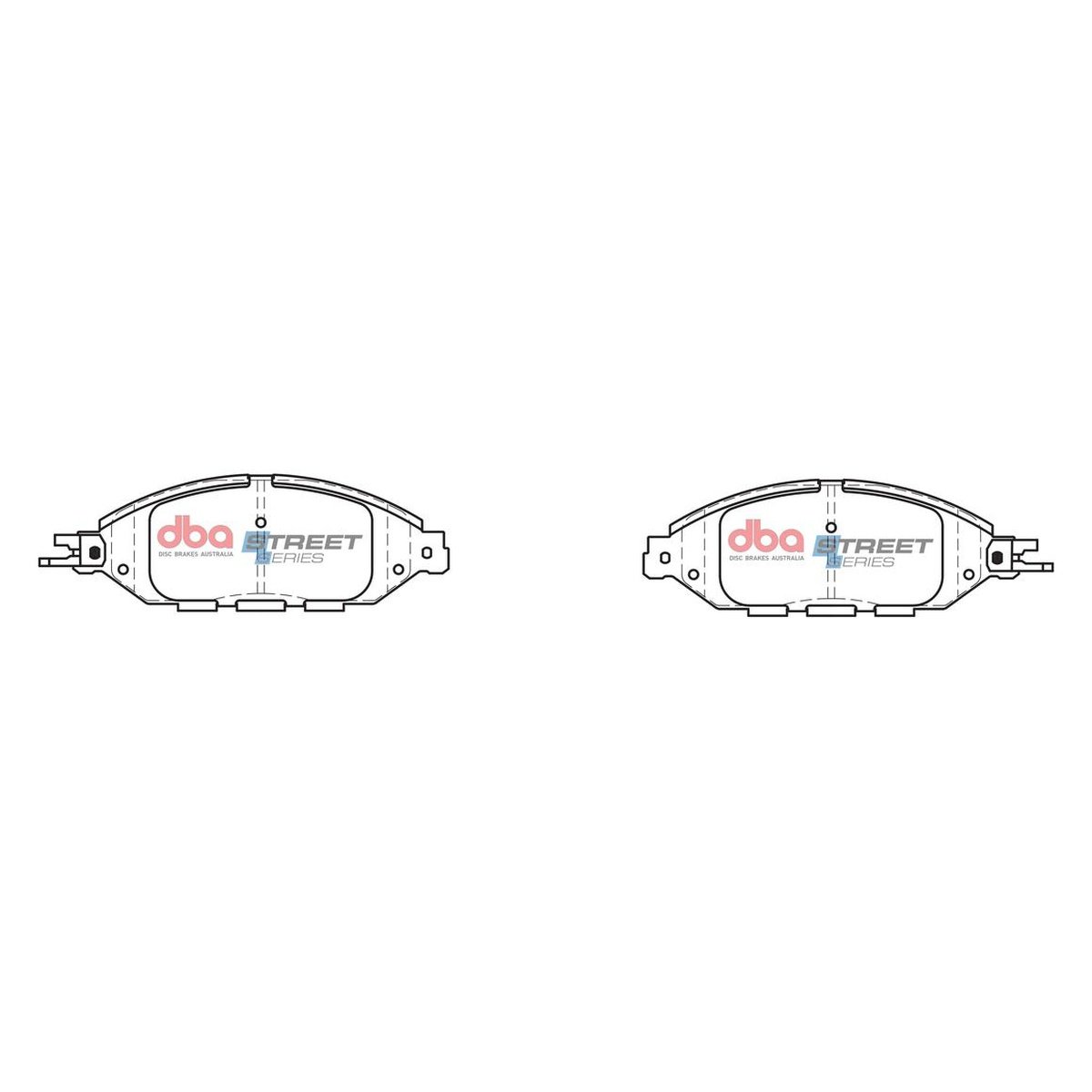 DBA Street Series Brake Pad Set Front DB2378SS