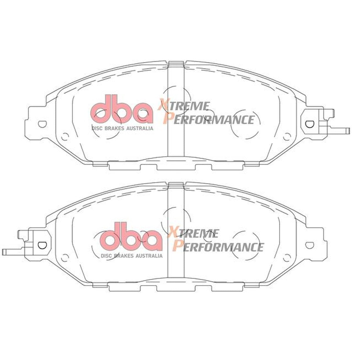 DBA Xtreme Performance Brake Pad Set Front DB2378XP