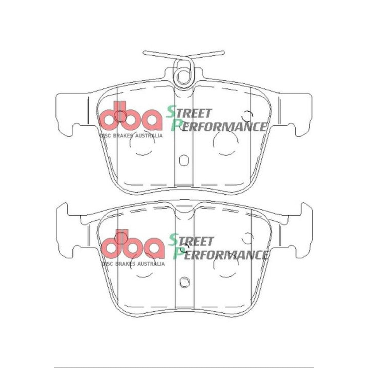 DBA Street Performance Brake Pad Set DB2415SP