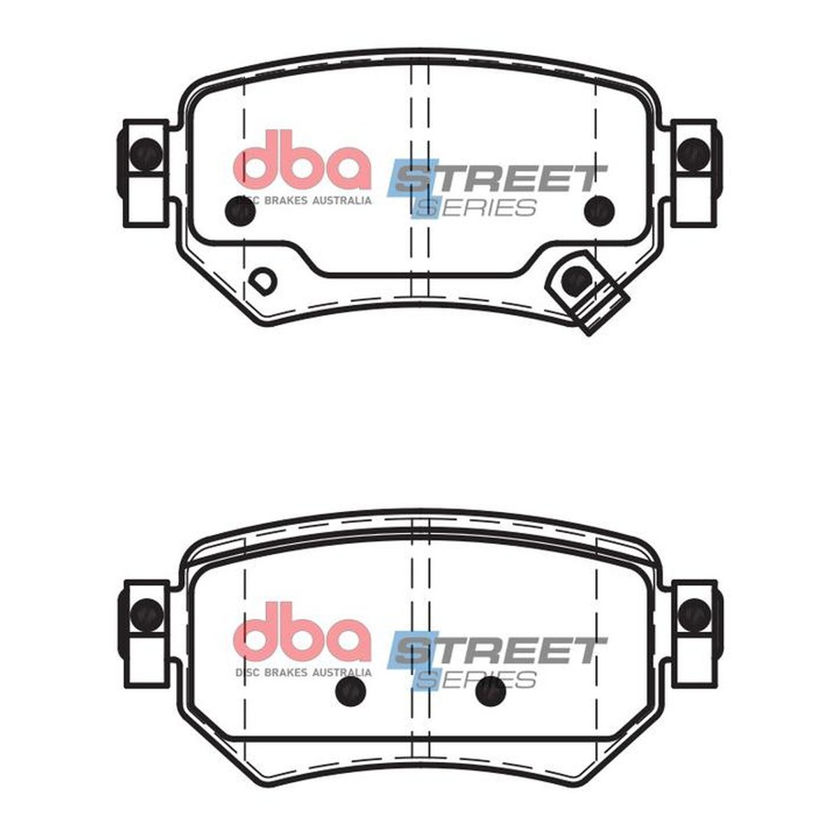 DBA Street Series Brake Pad Set DB2425SS