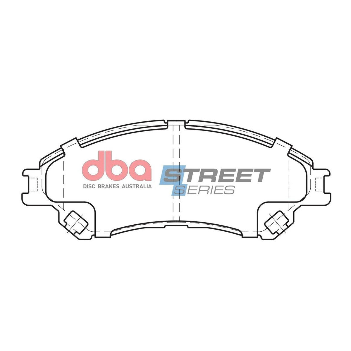 DBA Street Series Brake Pad Set Front DB2430SS