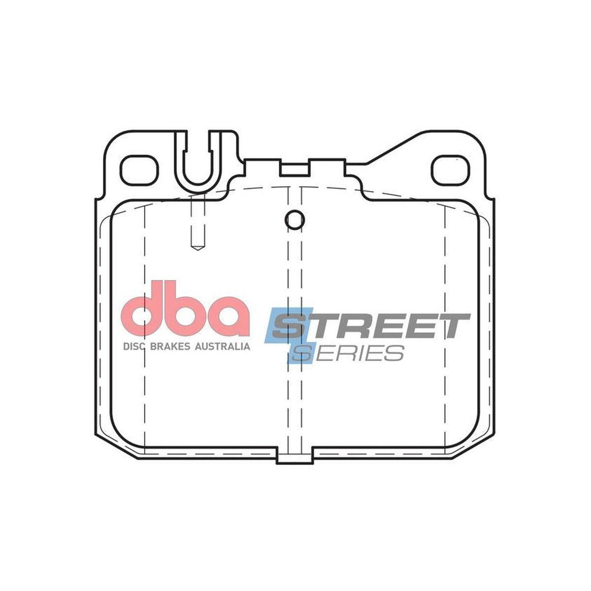 DBA Street Series Brake Pad Set Front DB243SS