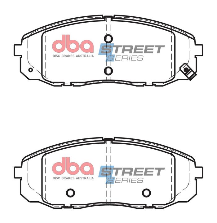 DBA Street Series Brake Pad Set DB2454SS