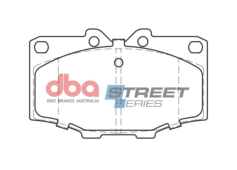 DBA Street Series Brake Pad Set Front DB288SS