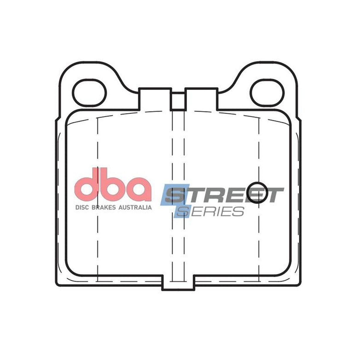 DBA Street Series Brake Pad Set Rear DB2SS