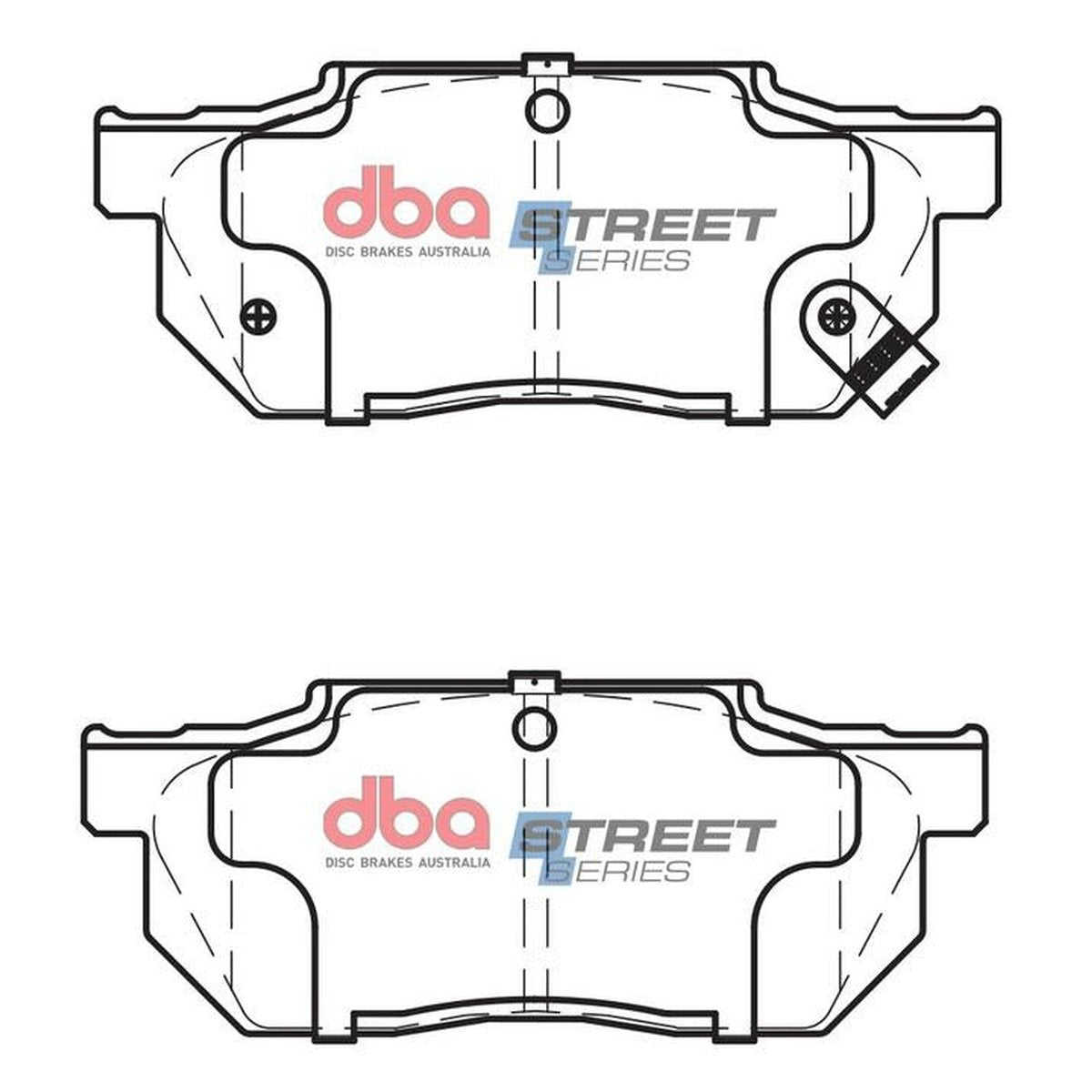 DBA Street Series Brake Pad Set Front DB300SS