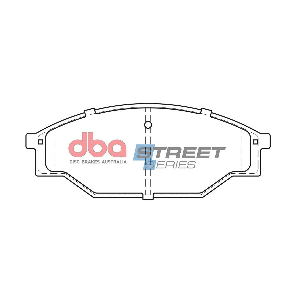 DBA Street Series Brake Pad Set Front DB318SS