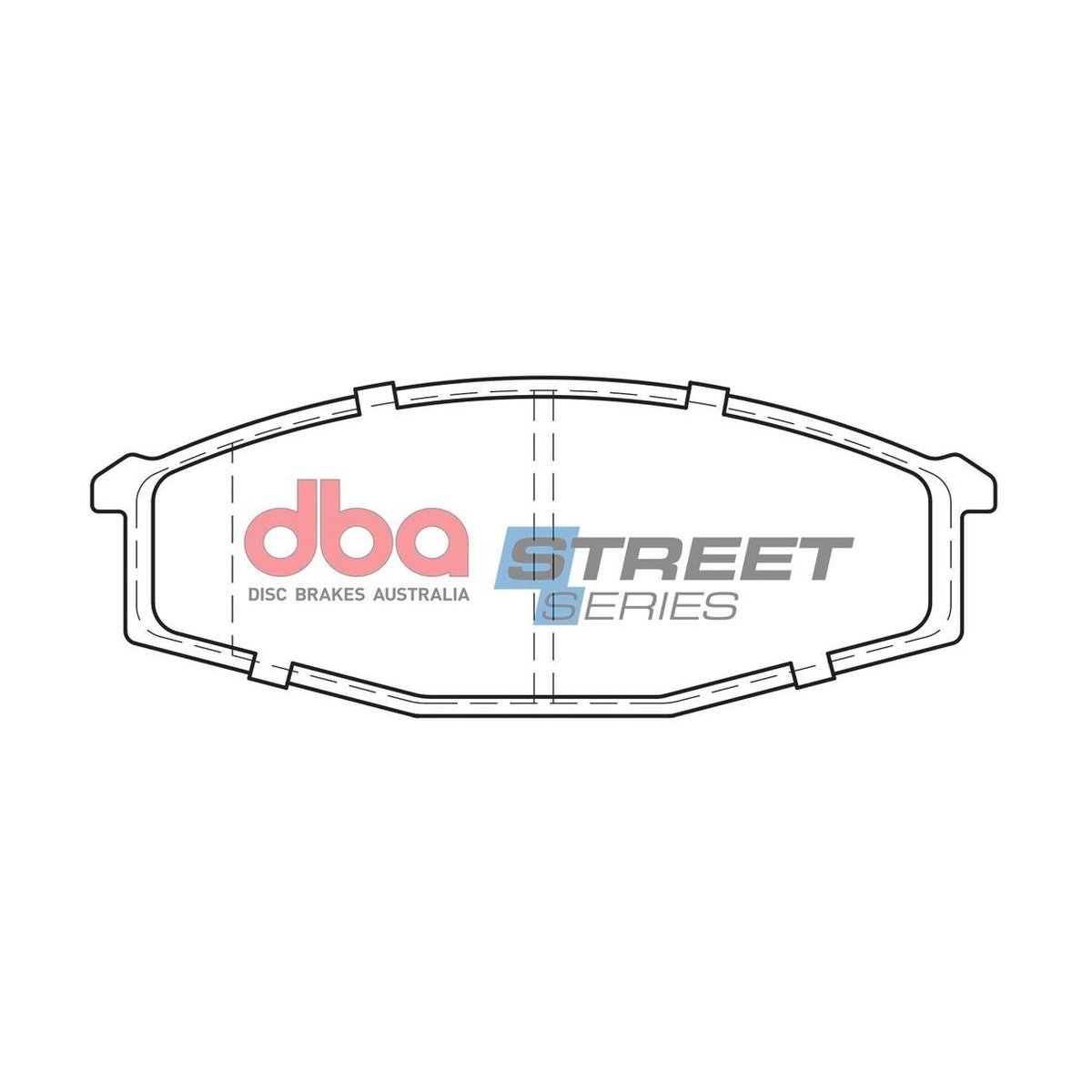DBA Street Series Brake Pad Set Front DB321SS