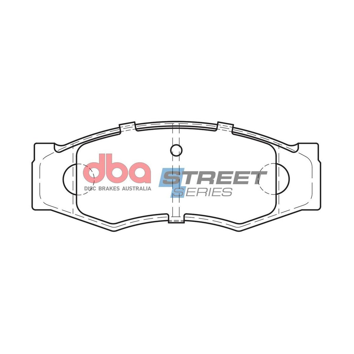 DBA Street Series Brake Pad Set Front DB340SS