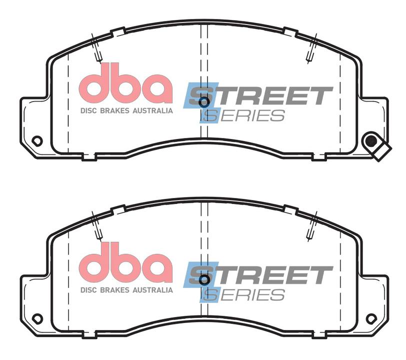 DBA Street Series Brake Pad Set Front DB394SS