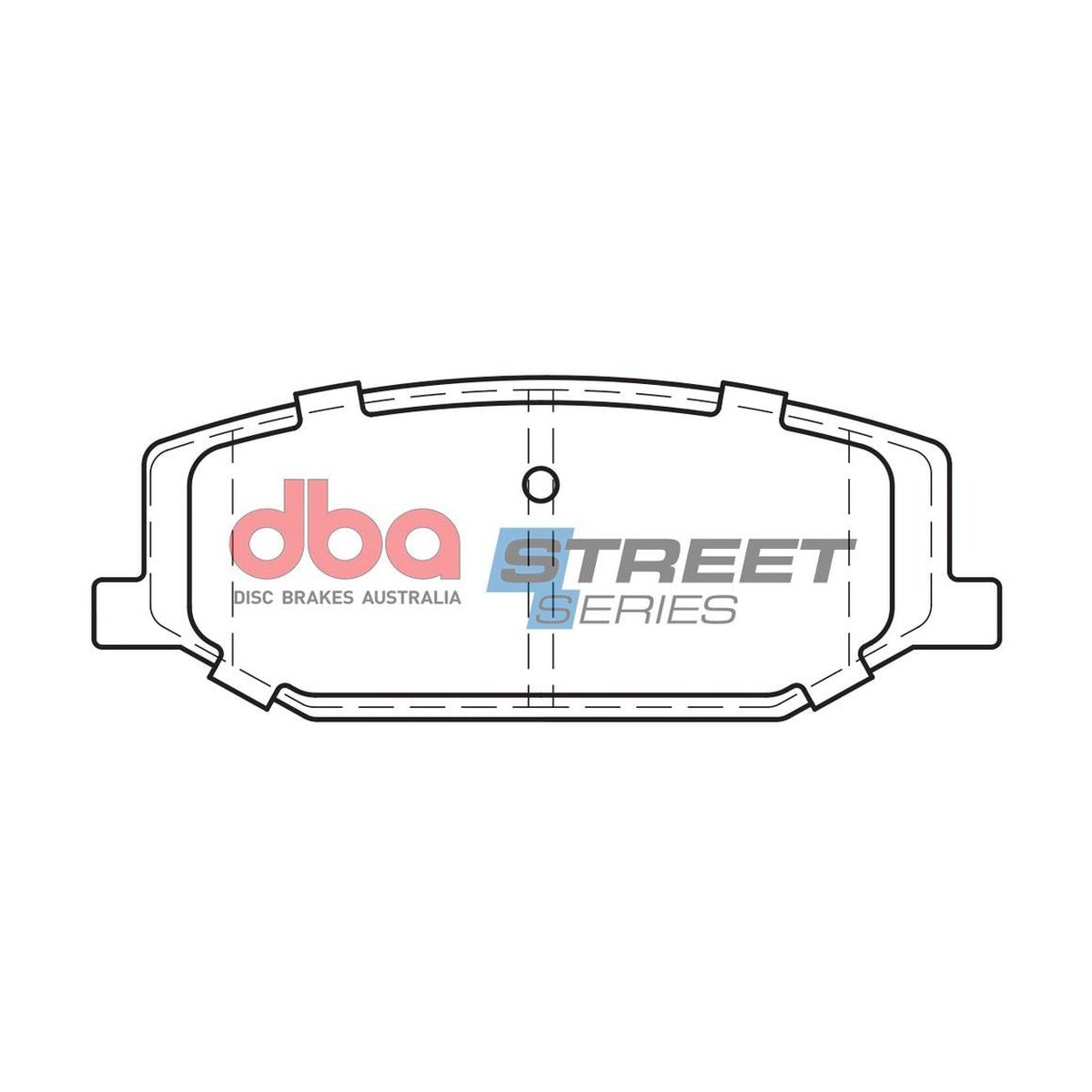 DBA Street Series Brake Pad Set Front DB403SS