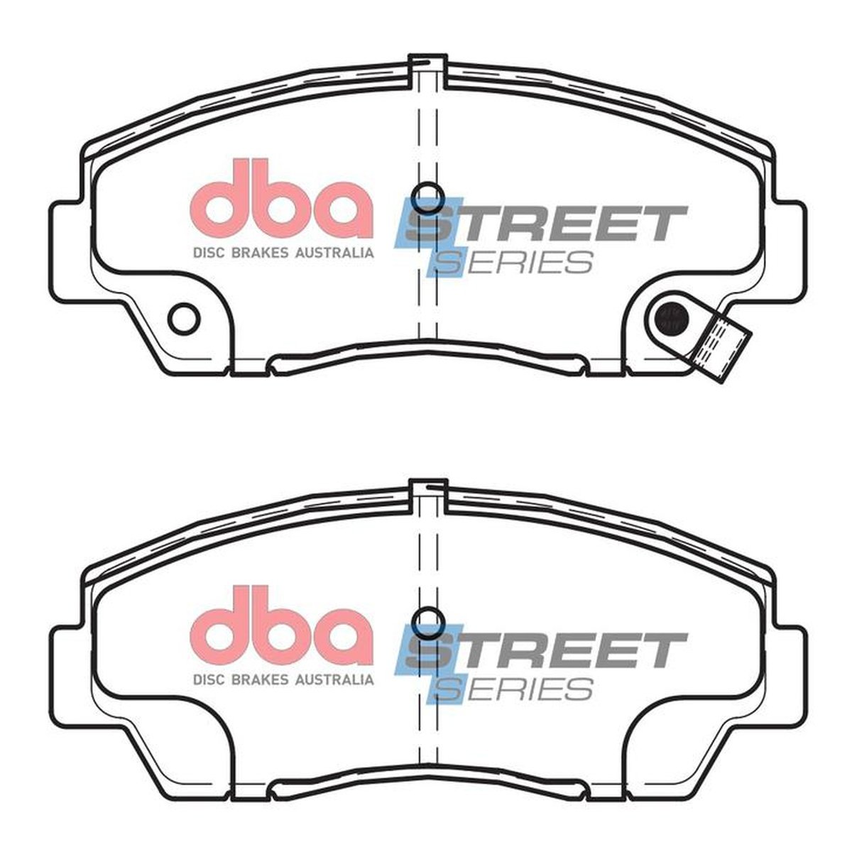 DBA Street Series Brake Pad Set Front DB409SS
