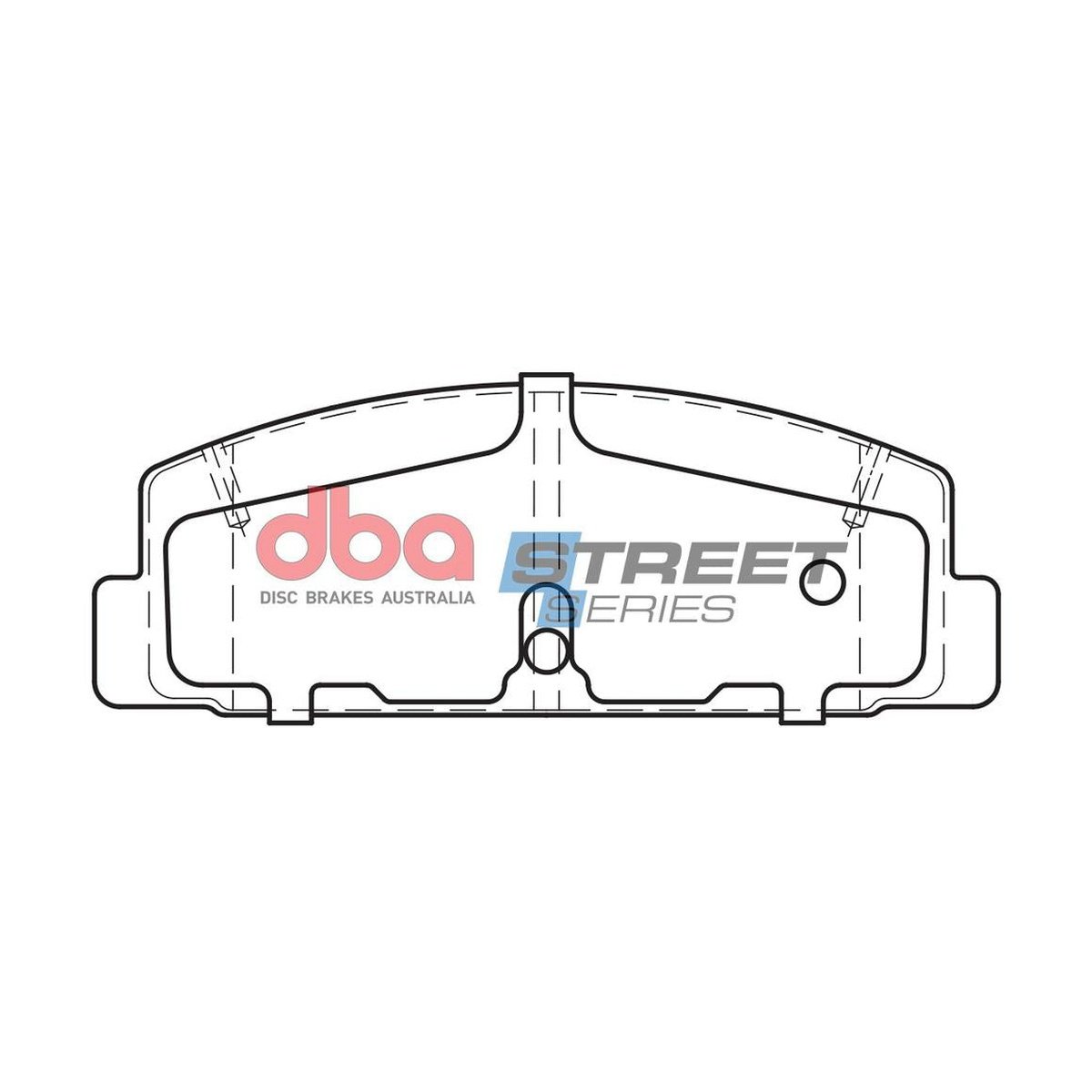 DBA Street Series Brake Pad Set Rear DB417SS